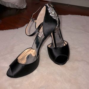 Black Badgley Mischka heels